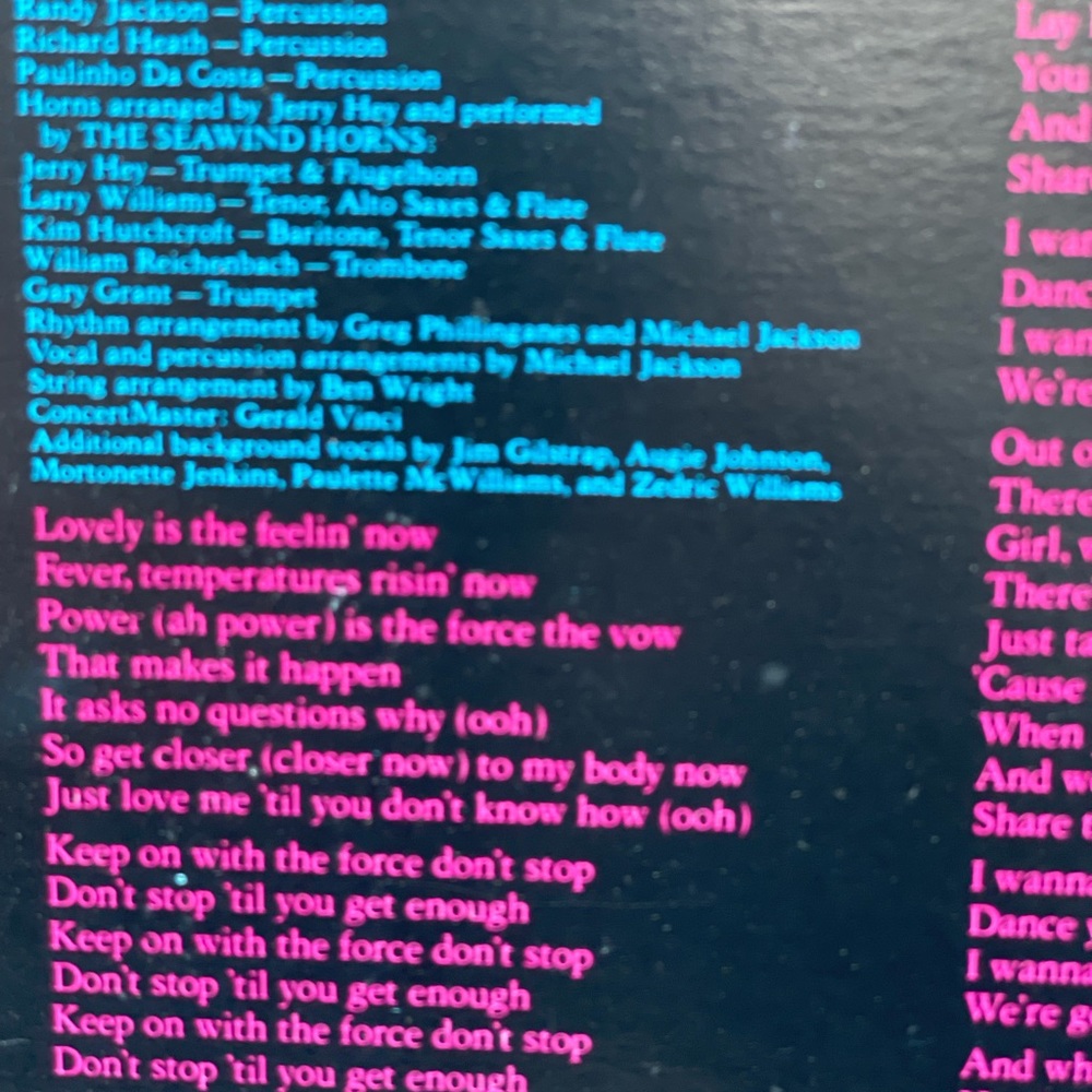 Michael Jackson Off the Wall - Picture 2 of 6